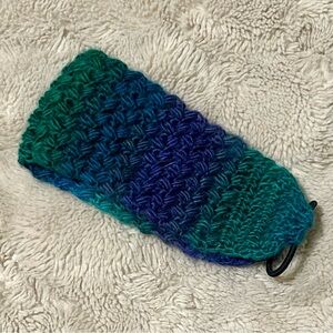 Handmade Crochet Ear Warmer Headband Jewel Tones